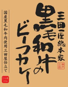 三田屋総本家 黒毛和牛のビーフカレー 210g