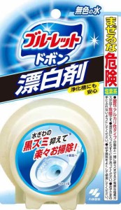 ブルーレットドボン 漂白剤 トイレタンク洗浄剤 無色の水 120ｇ