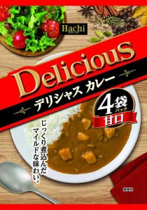 ハチ食品 デリシャスカレー甘口680g(170g×4個入り)×2袋