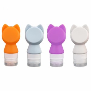 Frcolor トラベルボトル シリコン製 かわいい 詰め替えボトル 詰め替え容器 小分け容器 化粧品瓶詰め 海外旅行用ボトル オシャレ ボトル 