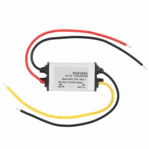 Walfront DC-DC降圧コンバータ24V〜12V可変高効率降圧電源5A非絶縁型降圧定電流および電圧 dcdcコンバーター 24vから12v 24V〜12V5A小型