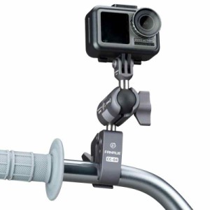 FANAUE スーパークランプ GoPro用 マウント アクションカメラ ユニバーサルボールアダプター ダブルソケットアーム スモールクランプベー