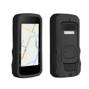 kwmobile 対応: Bryton Rider 750 ケース - シリコン GPS サイクルコンピュータ カバー - 自転車 ナビ 保護ケース (ブラック)
