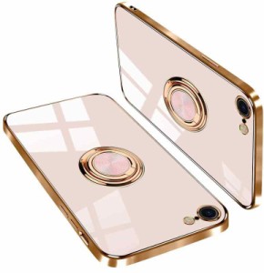 iPhone se ケース iPhone 7 ケース iPhone8 ケース リング付き イフォン 7/8/se3 用ケース 6.7 インチ TPU 薄型 軽量 メラ保護 落下防止 