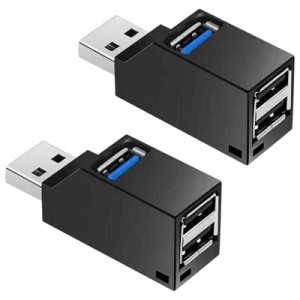 USBハブ3.0直挿3ポートUSB 3.0ポート1個拡張コンボハブ超小型バス給電USBポート高速データ転送ポータブル機能コンパクトMacBook/iMac/Sur