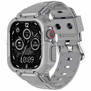 [JSFOYU] Apple Watch バンド アップルウオッチ ベルト 対応 49mm 45mm 44mm 42mm 41mm 40mm 38mm アップルウオッチ バンド 金属ケース 