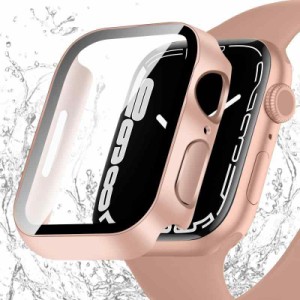 【2023改良モデル】HELOGE for アップルウォッチ カバー 40mm Apple Watch ケース series SE2/SE/6/5/4 対応 防水ケース 一体型360ど度 I