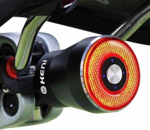テールライト 自転車 G keni ブレーキランプ アルミ合金製 自動点滅 自動消灯 高輝度 長時間連続点灯 USB充電式 IP65防水 ロードバイク 