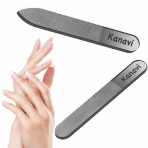 【2024年改良版】Kanavi 爪やすり 爪磨き ガラス製 ピカピカ 最新ナノ技術が生んだ全く新しい ネイルケア ネイルシャイナ— つめみがき 