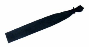 刀袋 全長約132cm 幅約14cm 竹刀袋 黒/ブラック 日本刀や剣道の竹刀(しない)や模造刀・模擬刀の保管・収納に