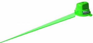 Danpon グリーンレーザー墨出し器 フロアライン 1本 高輝度 緑色ライン マグネット付き 360°回転 内装工事 小型 非球面ガラスレンズ 採