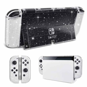 DLseego Switch OLED 用 ケース ニンテンドースイッチ有機el カバー 有機elモデルケース 分離式カバー TPU素材 超軽量 耐衝撃 傷つけ防止