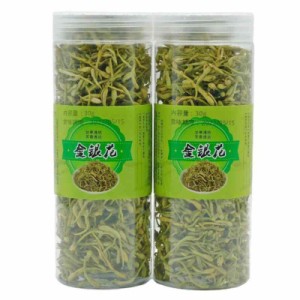 JINQI 特級金銀花茶 スイカズラ茶 忍冬花 金銀花 茶葉 自然栽培 健康茶 中国茶 60g(30g×2)