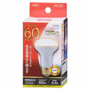 オーム(OHM) オーム電機 LED電球 レフランプ形 60形相当 E26 電球色 [品番]06-0771 LDR6L-W A9