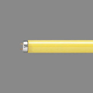 パナソニック 蛍光灯(直管) 20W カラード蛍光灯 純黄色 スタータ形 FL20SYFF3