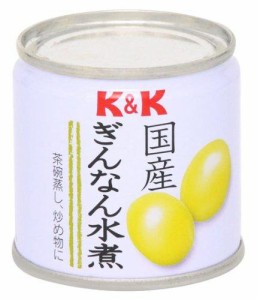 K&K 国産ぎんなん水煮缶 85g×6個