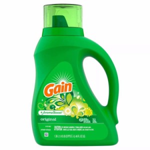 Gain ゲイン 洗濯洗剤 液体 オリジナル 32回分(1.36L 46oz) [並行輸入品]