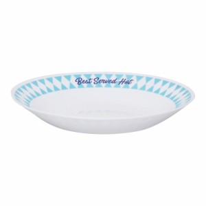 PYREX パイレックス ミルクグラス ミールボウル 21cm 皿 プレート 割れにくい 軽量 電子レンジ対応 食洗機対応 強化ガラス グッドフード