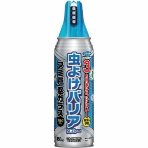 フマキラー虫よけバリア 450ml 虫除け スプレー 網戸 窓ガラス 玄関灯