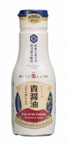 柴沼醤油 フレッシュボトル貴醤油 200ｍｌ ×4本