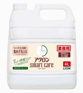 業務用 アクロン スマートケア 4L 洗濯洗剤 詰め替え 大容量 液体 衣類用洗剤