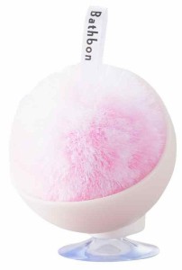 山崎産業 スポンジ 洗面台 バスボンくん スッキリポンポン 抗菌 (ピンク)