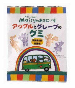 メイシーのおきにいり 創健社 メイシーアップルとグレープのグミ 8粒 ×10個