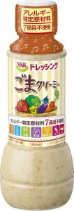 エスエスケイフーズ SSKごまクリーミードレッシング 300ml×3本