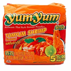 ヤムヤム インターフレッシュ yumyum インスタントラーメン トムヤムシュリンプ味 350g ×6袋