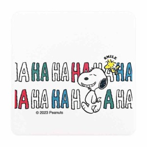 金正陶器(Kaneshotouki) 「 PEANUTS (ピーナッツ) 」 スヌーピー & ウッドストック 吸水 コースター 角型 陶器 10cm HAHAHAシリーズ 6055