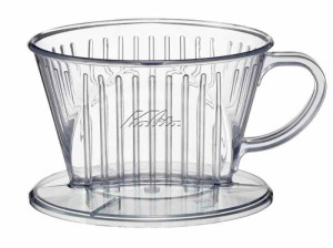 カリタ Kalita コーヒー ドリッパー プラスチック製 1~2人用 101-D #04001 透明