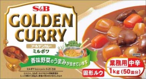 S&B ゴールデンカレー B-5 1kg