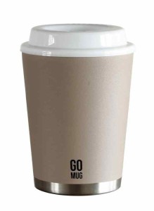 シービージャパン(CB JAPAN) タンブラー ライトベージュ 300ml Sサイズ [ステンレス 真空断熱 2層構造] コンビニ コーヒーカップ CAFE GO