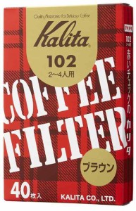 カリタ コーヒーフィルター 40枚入り (2~4人用)