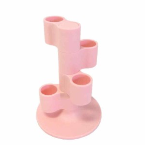 イワタリョウ fit+stand ピンク 6.5×6.5×9.3cm 歯ブラシスタンド 61705P