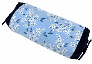 モリピロ(MORIPiLO) 蕎麦殻枕 日本製 ひのき香る ブルー 約25x50cm 高さ調整可 カバー付き 檜チップ入り 国内老舗 4620961