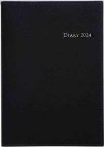 高橋書店 高橋 手帳 2024年 A5 ウィークリー デスクダイアリー カジュアル 1 黒 No.431 (2023年 12月始まり)