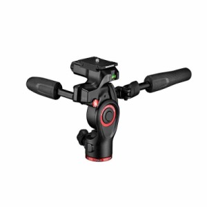 マンフロット(Manfrotto) 3ウェイ雲台 ビデオ雲台 トラベル雲台 befree 3ウェイライブ雲台 折りたたみ式 小型 スチル・ムービー兼用 動画