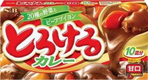 とろけるシリーズ S&B とろけるカレー 甘口 180g×5個