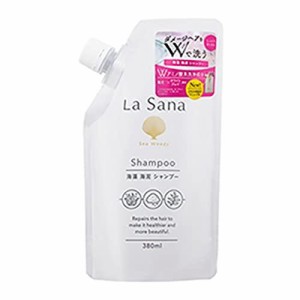 ヤマサキ ラサーナ La Sana 海藻 海泥 シャンプー つめかえ用 (380mL) 詰め替え用