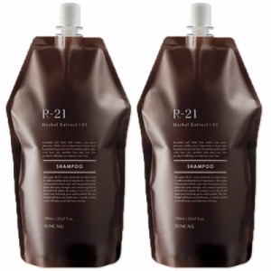 サンコール R-21 シャンプー 700mL 詰め替え ×2個 セット