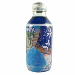 ハタ鉱泉 氷みつ瓶ブルーラムネ風味 180g