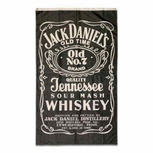 リアル・フラッグ 旗 JACK DANIELS ジャックダニエル タペストリー アメリカン雑貨 ガレージ インテリア