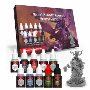 D&D: アンデッドペイントセット - ノルズールの素晴らしい顔料ミニチュアペイントキット アセラックミニチュア付き