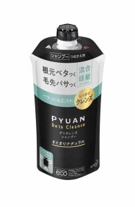 PYUAN(ピュアン) デトクレンズ シャンプー まとまりナチュラル つめかえ用 340ml 〔根元ベタつく 毛先パサつく 混合頭髪 のためのヘアケ