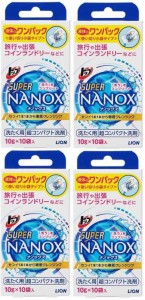 【まとめ買い】トップ NANOX(ナノックス) ワンパック×4個 10グラム (x 40)