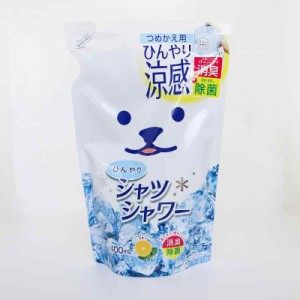 ときわ商会 ひんやりシャツシャワーR ミント&グレープフルーツの香り 詰め替え 400ml