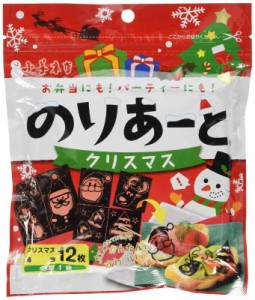 小善本店 のりあーと クリスマス 全型1枚(クリスマス海苔12枚)