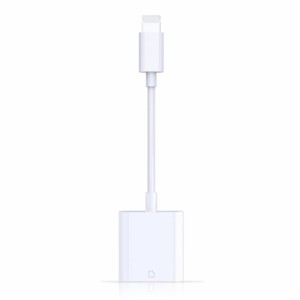 iPhone Lightning SDカードカメラリーダー [Apple MFi認証品] 最大1TB対応 iPhone カメラアダプタ カメラカードリーダー SD/TFカード 変