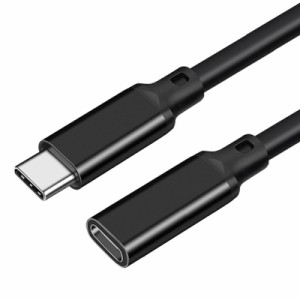 USB type C 延長ケーブルLpoieJun.T USB 3.1 Gen2(10Gbps) usb-c タイプc 延長コード 高速データ転送 5A PD急速充電 アンドロイド ラップ